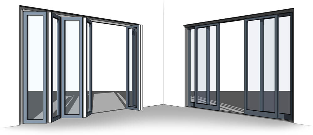 Revit Content Bi Fold Sliding Door